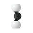 Maxim Neve Wall Sconce in Black Finish Model: 21222MRBK