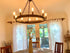 Maxim Noble Chandelier in Black Natural Aged Brass Finish Model: 26275BKNAB