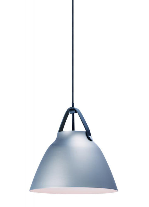 Maxim Nordic Single Pendant in Black Brushed Platinum Finish Model: 11356BKBP