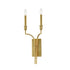 Maxim Normandy Wall Sconce in Gold Leaf Finish Model: 12782GL