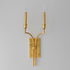 Maxim Normandy Wall Sconce in Gold Leaf Finish Model: 12782GL