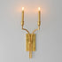 Maxim Normandy Wall Sconce in Gold Leaf Finish Model: 12782GL