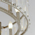 Maxim Odeon Fandelight in Golden Silver Finish Model: 61018GS