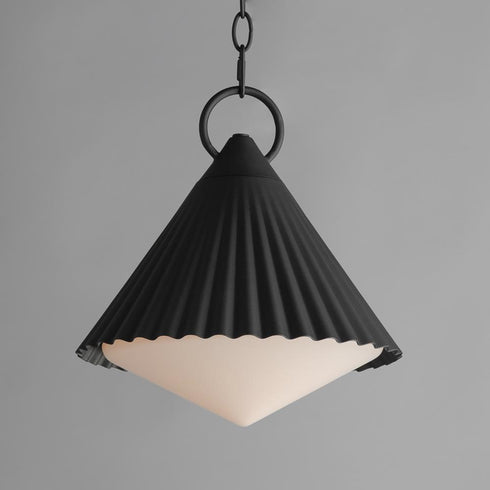 Maxim Odette Outdoor Pendant in Black Finish Model: 35131WTBK