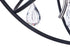 Maxim Orbit Single Pendant in Anthracite Polished Nickel Finish Model: 25142ARPN