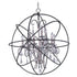 Maxim Orbit Single Pendant in Anthracite Polished Nickel Finish Model: 25145ARPN