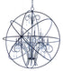 Maxim Orbit Single Pendant in Anthracite Polished Nickel Finish Model: 25147ARPN