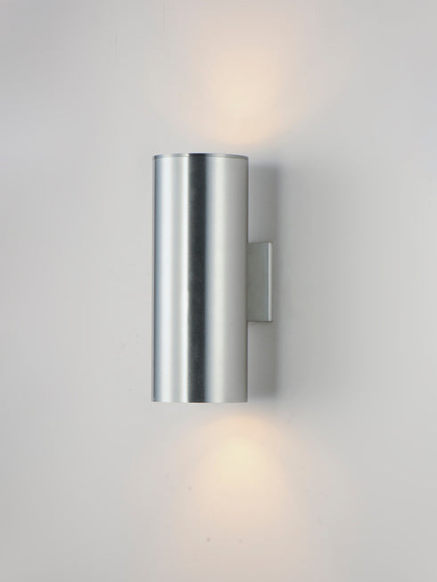Maxim Outpost Outdoor Wall Mount in Brushed Aluminum Finish Model: 26103AL