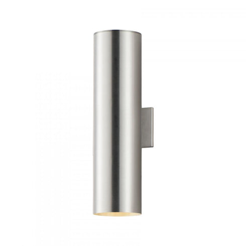 Maxim Outpost Outdoor Wall Mount in Brushed Aluminum Finish Model: 86405AL