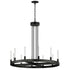 Maxim Ovation Chandelier in Black Finish Model: 16164CRBK