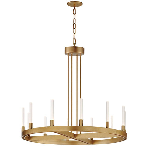 Maxim Ovation Chandelier in Black Finish Model: 16164CRBK