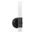 Maxim Ovation Wall Sconce in Black Finish Model: 16161CRBK