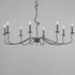 Maxim Padrona Chandelier in Black Oxide Finish Model: 27708BO