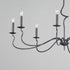 Maxim Padrona Chandelier in Black Oxide Finish Model: 27708BO