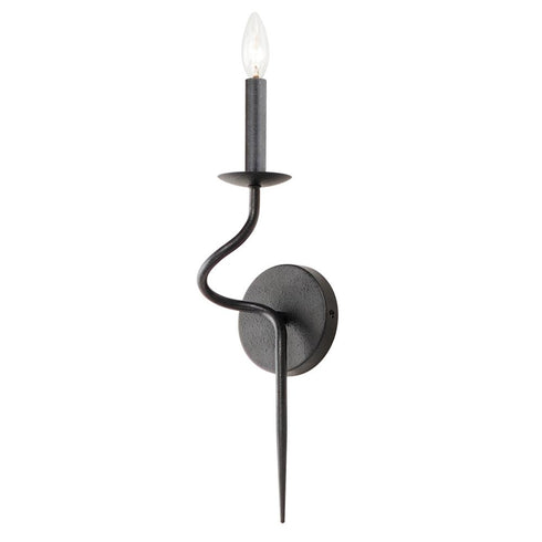 Maxim Padrona Wall Sconce in Black Oxide Finish Model: 27701BO