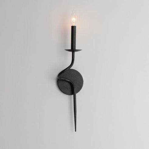 Maxim Padrona Wall Sconce in Black Oxide Finish Model: 27701BO