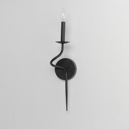 Maxim Padrona Wall Sconce in Black Oxide Finish Model: 27701BO