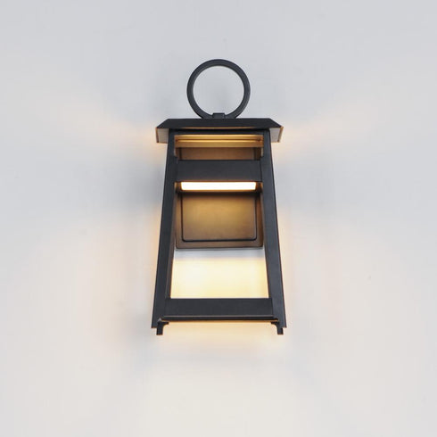 Maxim Pagoda Outdoor Wall Mount in Black Finish Model: 30742BK