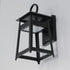 Maxim Pagoda Outdoor Wall Mount in Black Finish Model: 30742BK