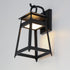 Maxim Pagoda Outdoor Wall Mount in Black Finish Model: 30744BK