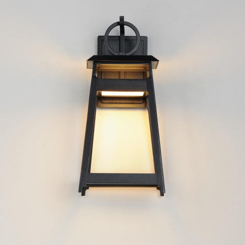 Maxim Pagoda Outdoor Wall Mount in Black Finish Model: 30744BK