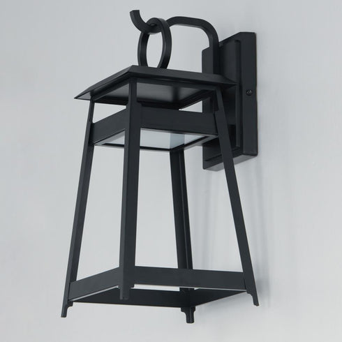 Maxim Pagoda Outdoor Wall Mount in Black Finish Model: 30744BK