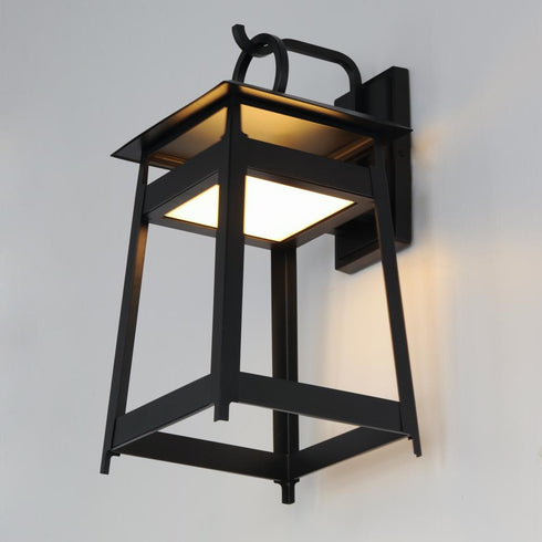 Maxim Pagoda Outdoor Wall Mount in Black Finish Model: 30746BK