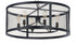 Maxim Palladium Chandelier in Black Natural Aged Brass Finish Model: 20114BKNAB