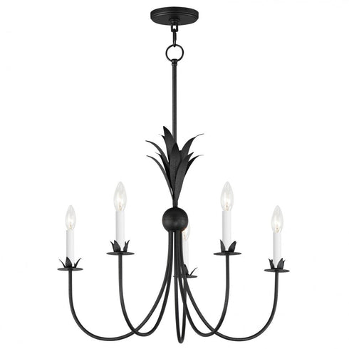 Maxim Paloma Chandelier in Anthracite Finish Model: 2885AR