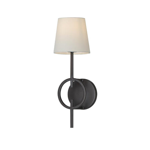 Maxim Paoli Wall Sconce in Charcoal Bronze Finish Model: 27721OFCHL