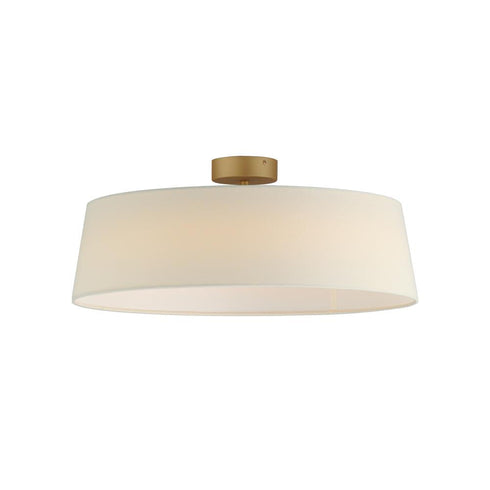 Maxim Paramount Flush Mount in Natural Aged Brass Finish Model: 10332OFNAB