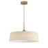 Maxim Paramount Single Pendant in Natural Aged Brass Finish Model: 10336OFNAB