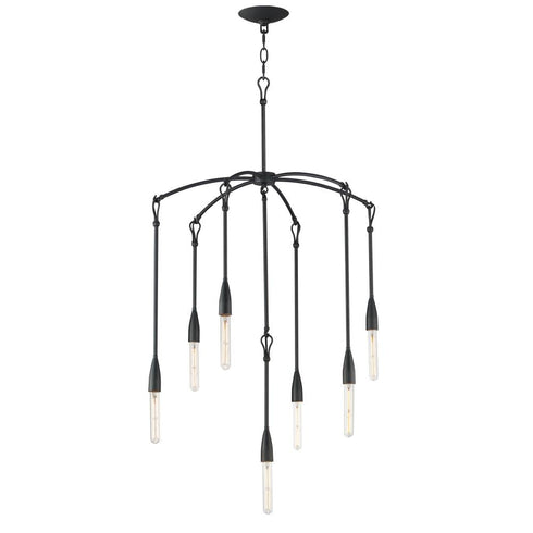 Maxim Pioneer Multi Light Pendant in Anthracite Finish Model: 27718AR