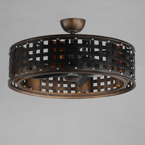 Maxim Portcullis Fandelight in Bronze Gilt Finish Model: 61016BZGT