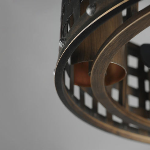 Maxim Portcullis Fandelight in Bronze Gilt Finish Model: 61016BZGT