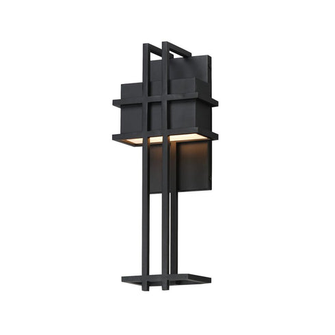 Maxim Prairie Wall Sconce in Black Finish Model: 30774BK