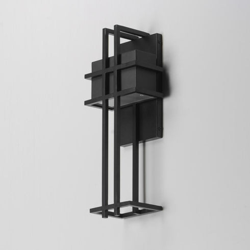 Maxim Prairie Wall Sconce in Black Finish Model: 30774BK