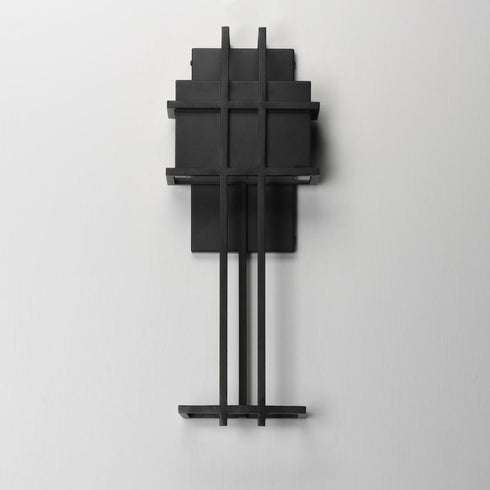 Maxim Prairie Wall Sconce in Black Finish Model: 30776BK