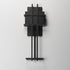 Maxim Prairie Wall Sconce in Black Finish Model: 30776BK