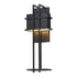 Maxim Prairie Wall Sconce in Black Finish Model: 30776BK