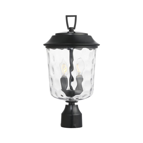 Maxim Prescott Outdoor Post Lantern in Dark Bronze Finish Model: 34219WGDBZ