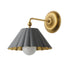 Maxim Primrose Wall Sconce in Black / Gold Leaf Finish Model: 18051BKGL