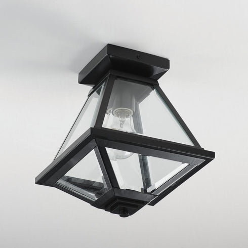 Maxim Prism Flush Mount in Black Finish Model: 30560CLBK