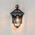 Maxim Prism Outdoor Wall Mount in Black Finish Model: 30562CLBK