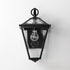 Maxim Prism Outdoor Wall Mount in Black Finish Model: 30564CLBK