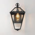 Maxim Prism Outdoor Wall Mount in Black Finish Model: 30566CLBK