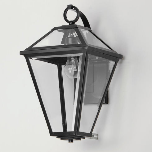 Maxim Prism Outdoor Wall Mount in Black Finish Model: 30566CLBK