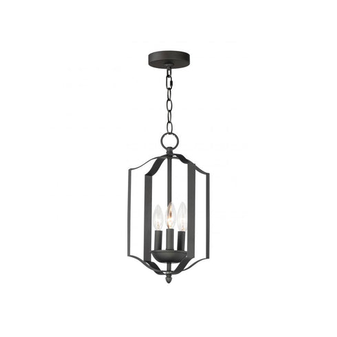 Maxim Provident Single Pendant in Black Finish Model: 10035BK