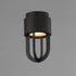 Maxim Quayside VX Outdoor Flush Mount in Black Finish Model: 40680BK