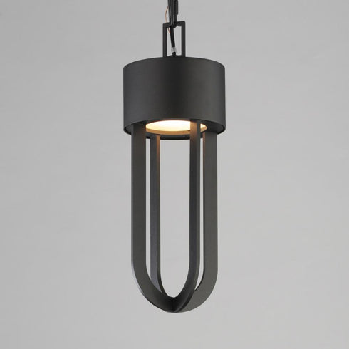 Maxim Quayside VX Outdoor Pendant in Black Finish Model: 40683BK